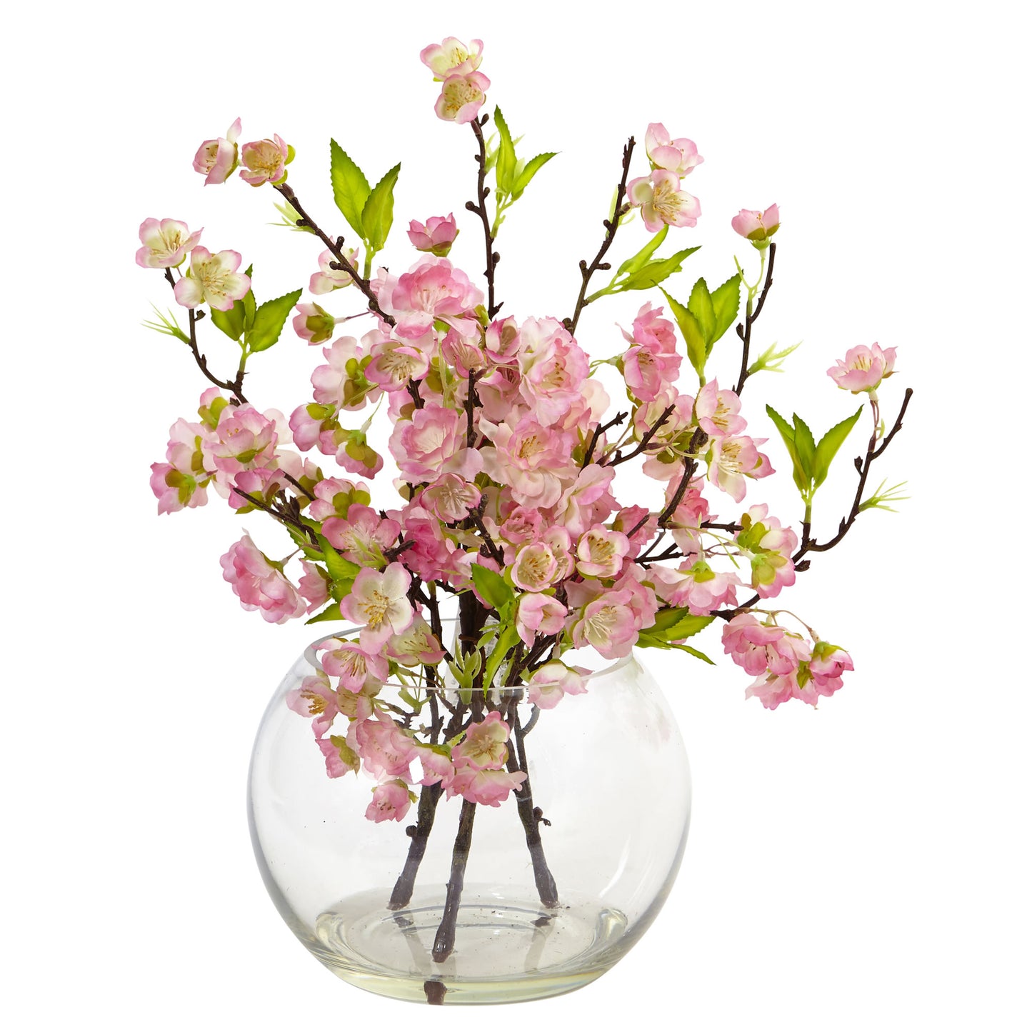 14" Cherry Blossom in Large Vase