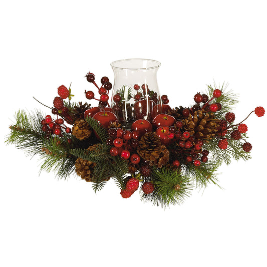 8.5" Holiday Candelabrum