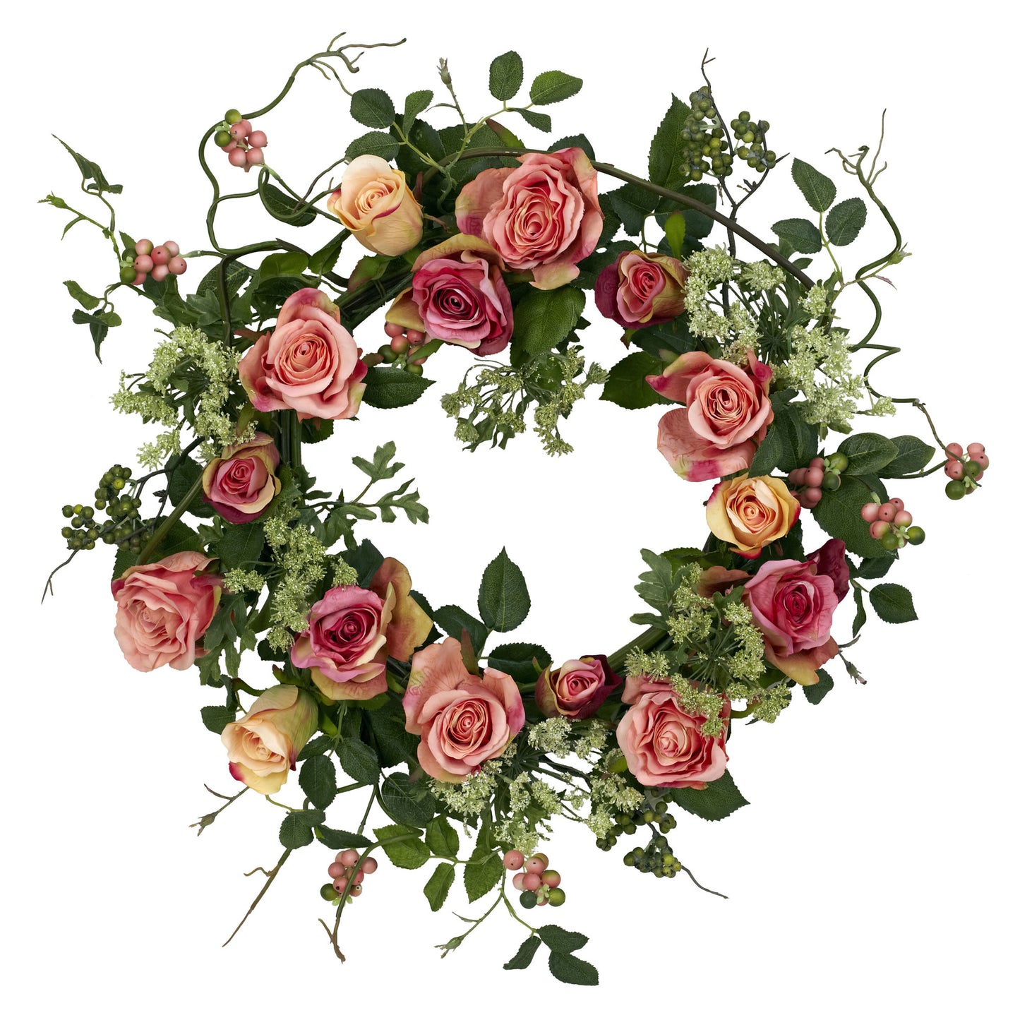 20" Rose Wreath