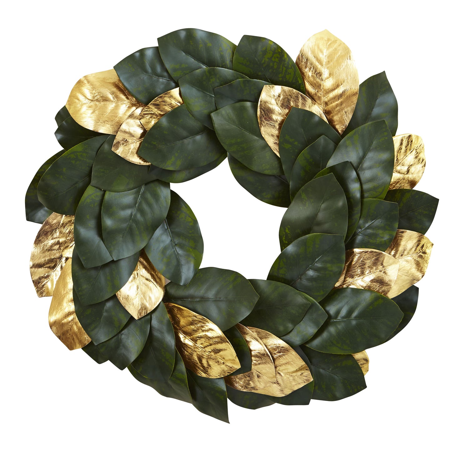 22" MAGNOLIA LEAF WREATH