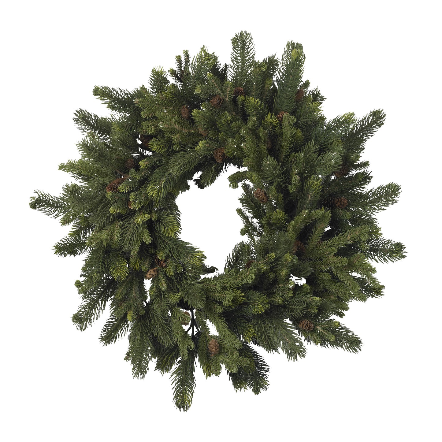 30" Pine & Pinecone Wreath