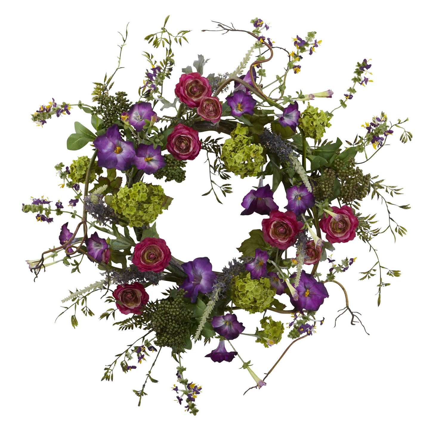 20" Veranda Garden Wreath