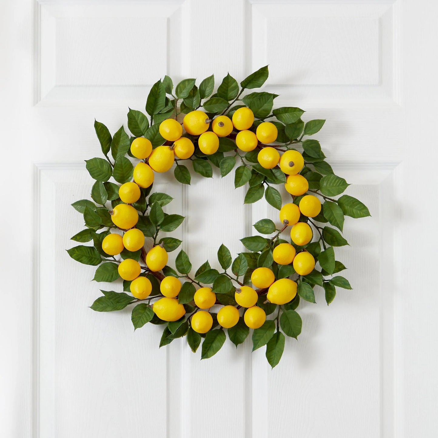 24" Lemon Wreath