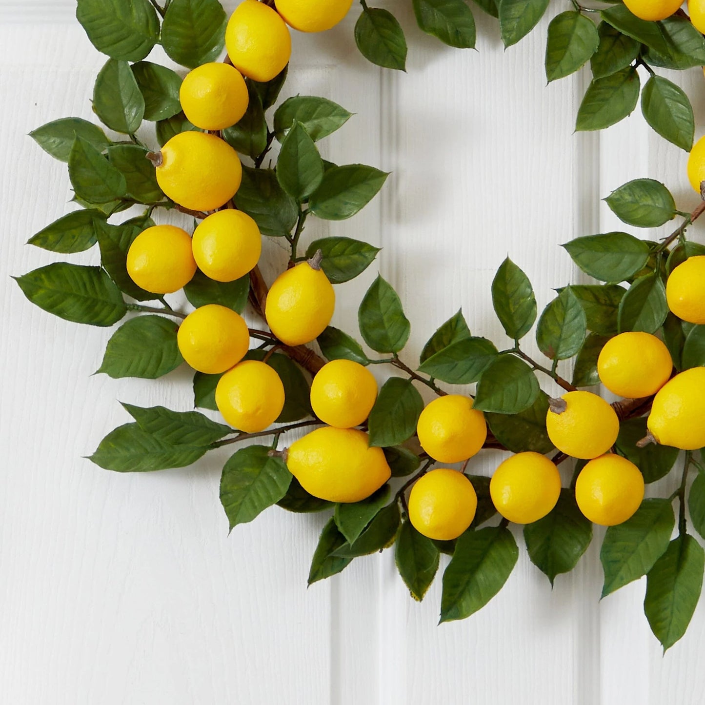 24" Lemon Wreath