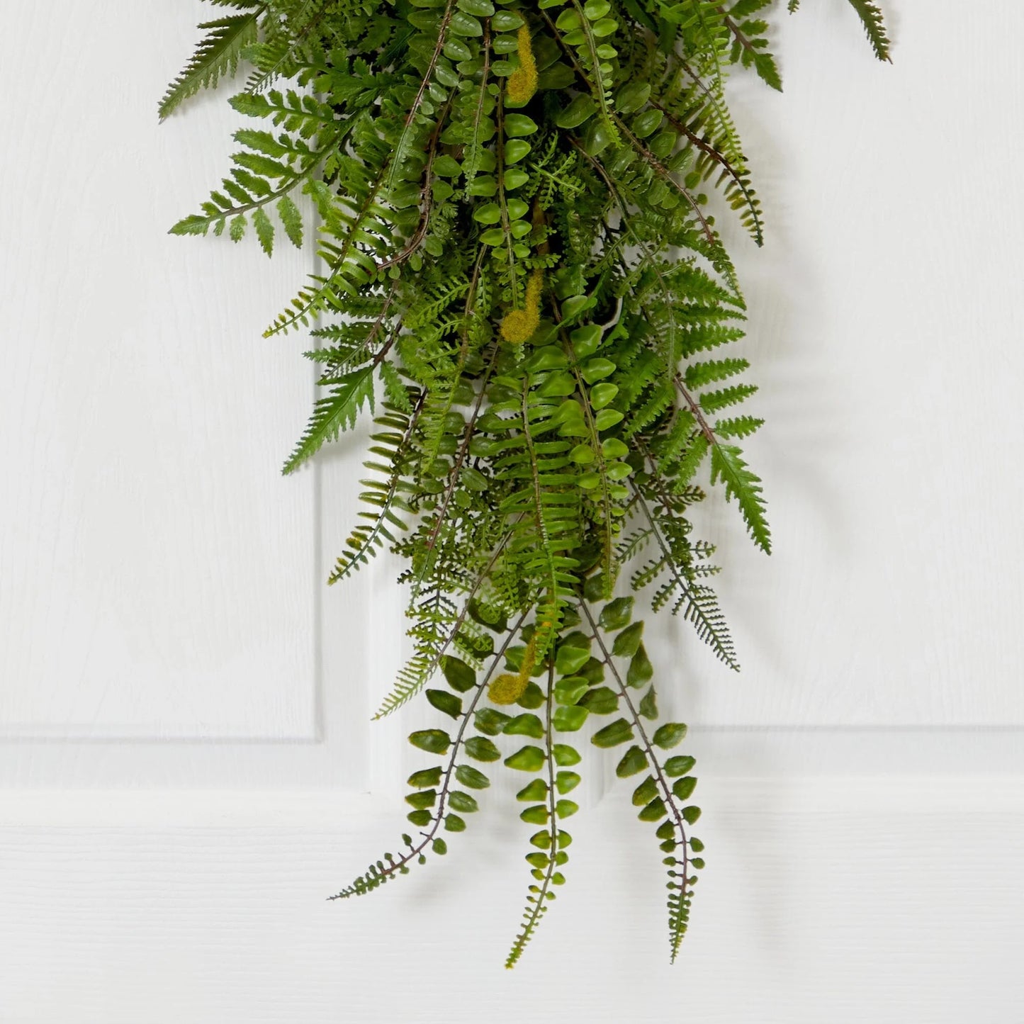 28" Fern Artificial Teardrop (Set of 2)